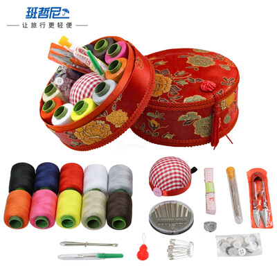 Banzheni household sewing box set cloth wedding sewing box manual storage sewing box travel supplies multi-purpose home portable sewing sewing tool box storage bag 21 sets
Banzheni household sewing box set cloth wedding sewing box manual storage sewing box travel supplies multi-purpose home portable sewing sewing tool box storage bag 21 sets