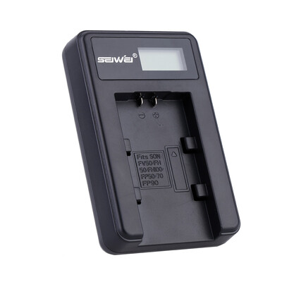 New Li-ion Battery Pack Charger VideoDigital Camera Battery Charger with LED Charging Indicator for Sony NP-FV50FV7090100120
New Li-ion Battery Pack Charger VideoDigital Camera Battery Charger with LED Charging Indicator for Sony NP-FV50FV7090100120