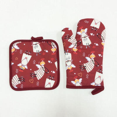 2PCS Cooking Microwave Oven Mitt Insulated Non-slip Glove Thickening Oven Glove 
2PCS Cooking Microwave Oven Mitt Insulated Non-slip Glove Thickening Oven Glove