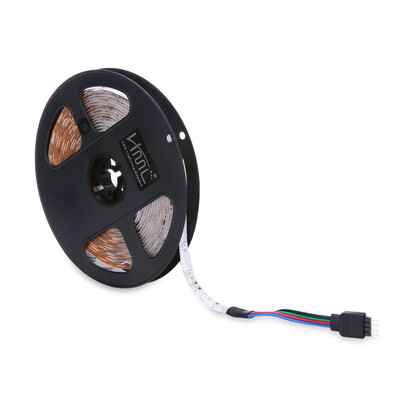 HML 5M 24W SMD2835 300LEDs Waterproof RGB Strip Light with IR 20 Keys Music Remote Control&US Adapter 100 - 240V
HML 5M 24W SMD2835 300LEDs Waterproof RGB Strip Light with IR 20 Keys Music Remote Control&US Adapter 100 - 240V