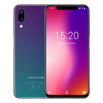 Global Bands UMIDIGI One Pro 59inch Notch 199 Bezel-less Full Screen Android 81 Mobile Phone 4GB 64GB Helio P23 Octa Core Smart
Global Bands UMIDIGI One Pro 59inch Notch 199 Bezel-less Full Screen Android 81 Mobile Phone 4GB 64GB Helio P23 Octa Core Smart