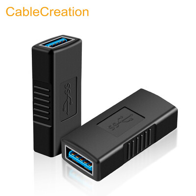 CABLE CREATION CC0943 usb female to female usb female to female adapter cable usb female to female module extender black 2 Pack
CABLE CREATION CC0943 usb female to female usb female to female adapter cable usb female to female module extender black 2 Pack