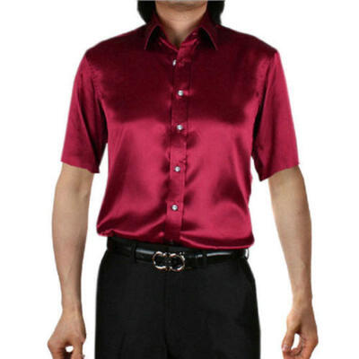 US Luxury Hot Men Slim Fit Shirts Short Sleeve Dress Shirt Casual T-Shirt Formal 
US Luxury Hot Men Slim Fit Shirts Short Sleeve Dress Shirt Casual T-Shirt Formal