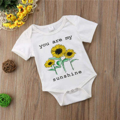 Newborn Infant Baby Girl Kids Romper Jumpsuit Bodysuit Sunflower Clothes Outfits
Newborn Infant Baby Girl Kids Romper Jumpsuit Bodysuit Sunflower Clothes Outfits