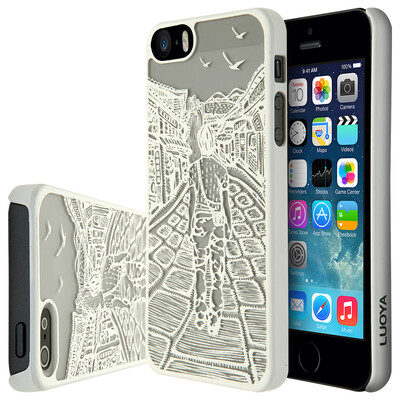 KOOLIFE Apple iphone5s / se phone case protection case shell shell / iphone 5s / se creative painted shell / PC drop shell window grille series - Pu'er male white
KOOLIFE Apple iphone5s / se phone case protection case shell shell / iphone 5s / se creative painted shell / PC drop shell window grille series - Pu'er male white