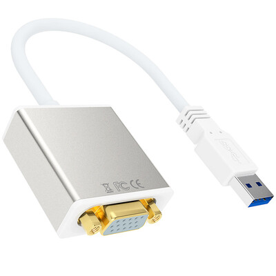 BIAZE USB3.0 VGA конвертер карт USB3.0 интерфейс USB внешний адаптер VGA поддерживает USB2.0 внешний HD-проектор / экран
BIAZE USB3.0 VGA конвертер карт USB3.0 интерфейс USB внешний адаптер VGA поддерживает USB2.0 внешний HD-проектор / экран