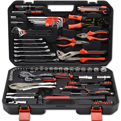 Kraft Weil Toolbox Tool Set Ratchet Wrench Sleeve Toolbox 84 Piece Set SS2084A
Kraft Weil Toolbox Tool Set Ratchet Wrench Sleeve Toolbox 84 Piece Set SS2084A