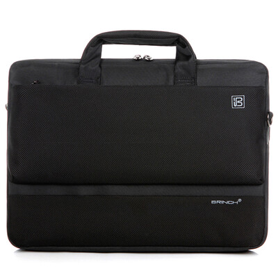 British BRINCH computer bag 17-inch waterproof nylon material portable shoulder notebook computer bag BW-203 black
British BRINCH computer bag 17-inch waterproof nylon material portable shoulder notebook computer bag BW-203 black