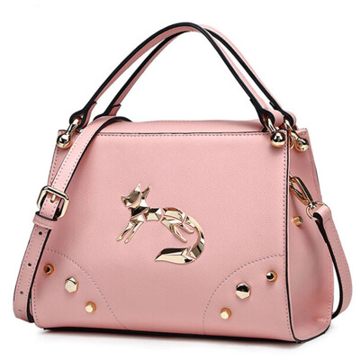 Golden Fox (FOXER) new female handbag Messenger bag shoulder bag tide Europe and the United States fashion small package 958057F1P pink
Golden Fox (FOXER) new female handbag Messenger bag shoulder bag tide Europe and the United States fashion small package 958057F1P pink