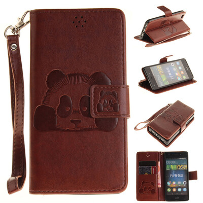 Brown Panda Style Embossing Classic Flip Cover with Stand Function and Credit Card Slot for HUAWEI P8 Lite
Brown Panda Style Embossing Classic Flip Cover with Stand Function and Credit Card Slot for HUAWEI P8 Lite