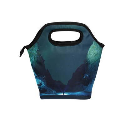 Lunch Bag Dark Night Tote Travel Picnic Insulated Handbags Portable Zipper Lunch Bag Box
Lunch Bag Dark Night Tote Travel Picnic Insulated Handbags Portable Zipper Lunch Bag Box