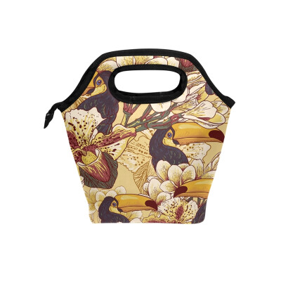 Lunch Bag Flower And Birds Tote Travel Picnic Insulated Handbags Portable Zipper Lunch Bag Box
Lunch Bag Flower And Birds Tote Travel Picnic Insulated Handbags Portable Zipper Lunch Bag Box