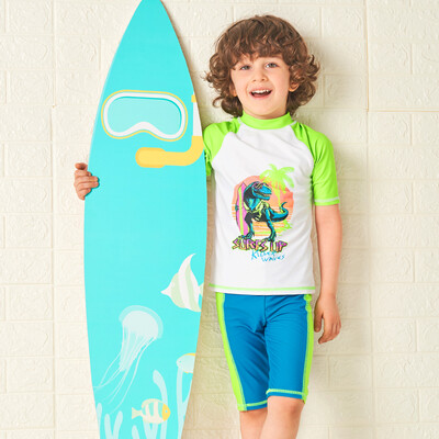 Yizi Childrens Swimsuit Boy Baby Spa Swimsuit Xiaozhongtong Cartoon Print Split Surfing Suit EZI18B024 Green Dinosaur 150cm
Yizi Childrens Swimsuit Boy Baby Spa Swimsuit Xiaozhongtong Cartoon Print Split Surfing Suit EZI18B024 Green Dinosaur 150cm