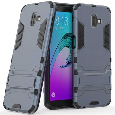 Case for Samsung Galaxy J6 Plus J6 Prime 6 inch 2 in 1 Shockproof with Kickstand Feature Hybrid Dual Layer Protective Cover
Case for Samsung Galaxy J6 Plus J6 Prime 6 inch 2 in 1 Shockproof with Kickstand Feature Hybrid Dual Layer Protective Cover
