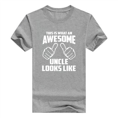Awesome Uncle Looks Like - Funny Family Relationship Nephew Niece - Adult Mens Cotton T-Shirt
Awesome Uncle Looks Like - Funny Family Relationship Nephew Niece - Adult Mens Cotton T-Shirt