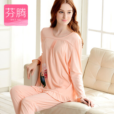 Jingdong Supermarket Fen Teng FENTENG J9613397 Pajamas Spring 2017 New round neck collar Mordel printing home service suit shrimp
Jingdong Supermarket Fen Teng FENTENG J9613397 Pajamas Spring 2017 New round neck collar Mordel printing home service suit shrimp