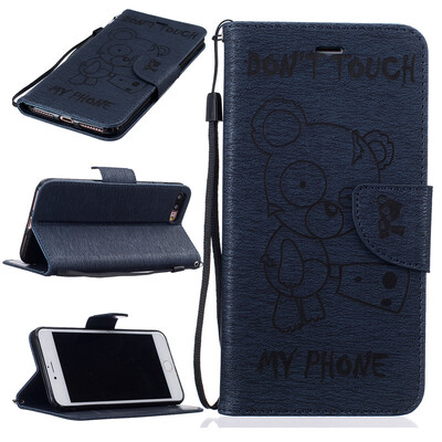 Blue Bear Embossed PU Leather Wallet Case Classic Flip Cover with Stand Function and Credit Card Slot for IPHONE 7 PLUS/7S PLUS
Blue Bear Embossed PU Leather Wallet Case Classic Flip Cover with Stand Function and Credit Card Slot for IPHONE 7 PLUS/7S PLUS