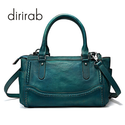Dirirab ladies handbag import cowhide Boston bag shoulder handbag diagonal package fashion retro first layer leather wallet
Dirirab ladies handbag import cowhide Boston bag shoulder handbag diagonal package fashion retro first layer leather wallet