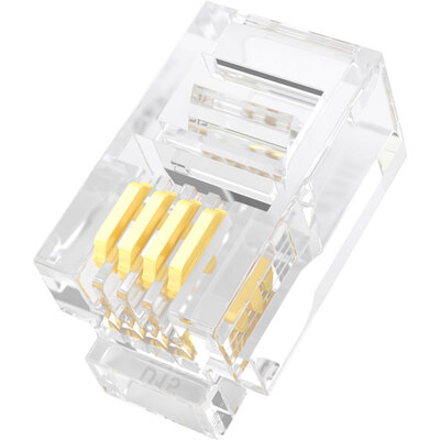 Shanze SAMZHE SJ-3450 4P4C phone crystal head voice telephone line connector RJ11 telephone voice crystal head 50
Shanze SAMZHE SJ-3450 4P4C phone crystal head voice telephone line connector RJ11 telephone voice crystal head 50