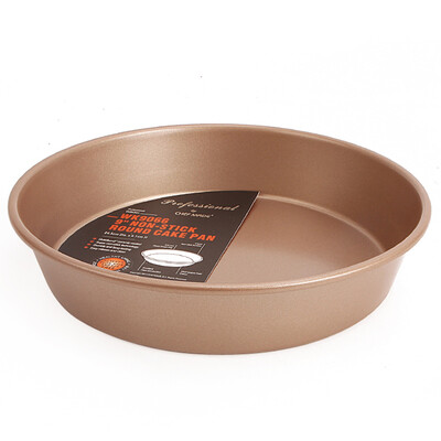 Cooking CHEF MAED Pizza Plate 9 inch non-stick pizza baking pan deepening oven utensils champagne gold WK9066
Cooking CHEF MAED Pizza Plate 9 inch non-stick pizza baking pan deepening oven utensils champagne gold WK9066