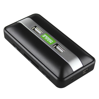 HAILE Hailai HU-08 mini square 6 USB20HUB hub multi-function card reader desktop Apple&other ordinary notebook general divider 80cm black
HAILE Hailai HU-08 mini square 6 USB20HUB hub multi-function card reader desktop Apple&other ordinary notebook general divider 80cm black