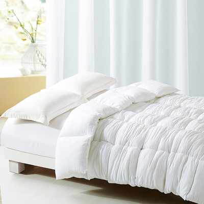 Byford soybean fiber thickened cotton quilts quilt single double spring and autumn was core 200 * 230cm soybean white
Byford soybean fiber thickened cotton quilts quilt single double spring and autumn was core 200 * 230cm soybean white