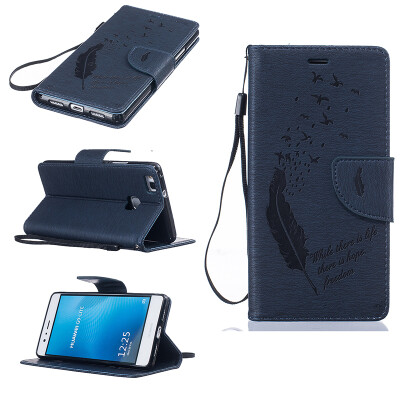 Dark blue Feathers and birds Style Embossing Classic Flip Cover with Stand Function and Credit Card Slot for HUAWEI P9 Lite
Dark blue Feathers and birds Style Embossing Classic Flip Cover with Stand Function and Credit Card Slot for HUAWEI P9 Lite