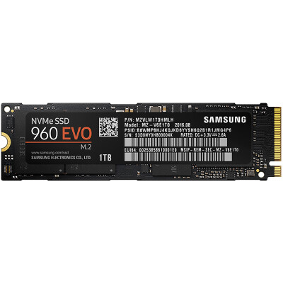 

SSD накопитель SAMSUNG 960 EVO M.2 NVMe,1TB