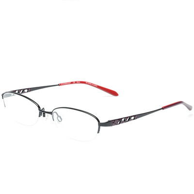 CHARMANT / Chamon optical box men and women business series half frame black myopic frames CH10460-BK-52
CHARMANT / Chamon optical box men and women business series half frame black myopic frames CH10460-BK-52
