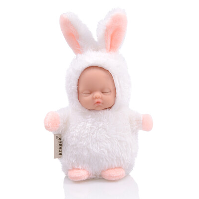 Bibo BIEBER Mini Super Meng small ornaments series sleep dolls to appease dolls plush doll toys simulation baby to appease toys high 13CM rabbit rabbit white
Bibo BIEBER Mini Super Meng small ornaments series sleep dolls to appease dolls plush doll toys simulation baby to appease toys high 13CM rabbit rabbit white