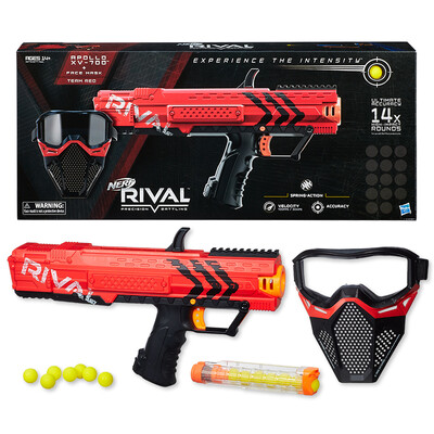 Hasbro NERF Heat Softball RIVAL Competitor Series Discipline Launcher (Black & Black) Outdoor Toys B9779
Hasbro NERF Heat Softball RIVAL Competitor Series Discipline Launcher (Black & Black) Outdoor Toys B9779