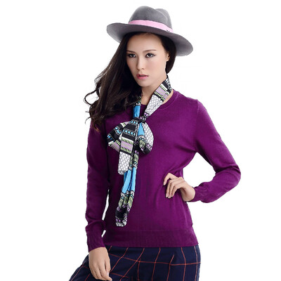 MAZOE simple multi-color short paragraph round neck collar knitting bottom sweater M3028 purple
MAZOE simple multi-color short paragraph round neck collar knitting bottom sweater M3028 purple