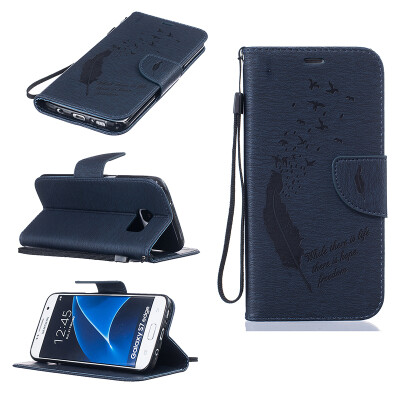 Dark blue Feathers and birds Style Embossing Classic Flip Cover with Stand Function and Credit Card Slot for SAMSUNG Galaxy S7 Edge
Dark blue Feathers and birds Style Embossing Classic Flip Cover with Stand Function and Credit Card Slot for SAMSUNG Galaxy S7 Edge