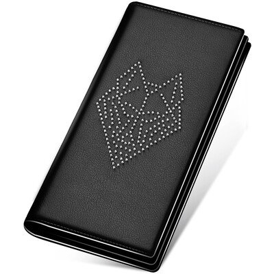 Seven Wolves Wallets Men's Long Heads Cowhide Fashion Business Casual Two Soft Leather Wallets 3A3062393-01 Black
Seven Wolves Wallets Men's Long Heads Cowhide Fashion Business Casual Two Soft Leather Wallets 3A3062393-01 Black