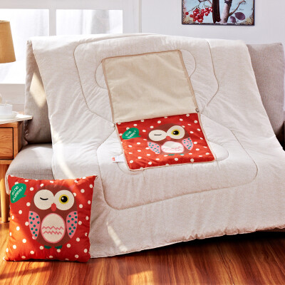Jiuzhou deer pillow was home linen style multi-functional dual-use cushions nap quilt summer cool quilt dual-use sofa car cushions were squinted owl 110 150cm
Jiuzhou deer pillow was home linen style multi-functional dual-use cushions nap quilt summer cool quilt dual-use sofa car cushions were squinted owl 110 150cm