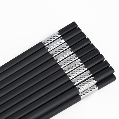 Double gun Suncha chopsticks alloy chopsticks ten pairs of clothes do not mold easy to clean stainless steel chopsticks gift hotel Japanese chopsticks KZ4062-Y silver
Double gun Suncha chopsticks alloy chopsticks ten pairs of clothes do not mold easy to clean stainless steel chopsticks gift hotel Japanese chopsticks KZ4062-Y silver