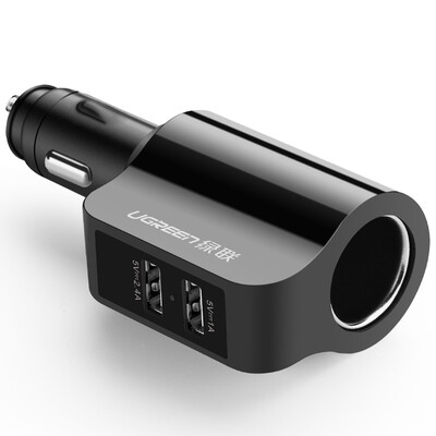 UGREEN Car Charger Dual USB Ports 34A Car Cigarette Lighter for Huawei MI Meizu etc
UGREEN Car Charger Dual USB Ports 34A Car Cigarette Lighter for Huawei MI Meizu etc