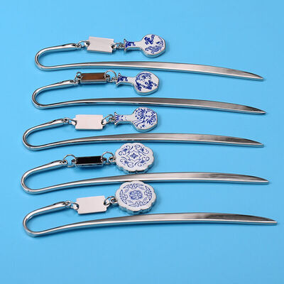 chinese blue&white porcelain steel book mark various design creative gift with gift package
chinese blue&white porcelain steel book mark various design creative gift with gift package
