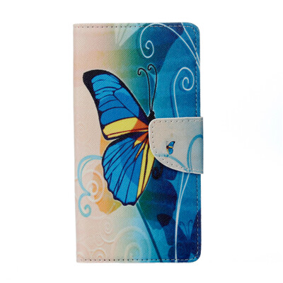 Blue Butterfly Design PU Leather Flip Cover Wallet Card Holder Case for Lenovo K6 Note
Blue Butterfly Design PU Leather Flip Cover Wallet Card Holder Case for Lenovo K6 Note