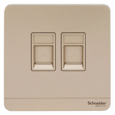 Schneider Schneider switch socket phone computer socket panel is still a series of twilight gold
Schneider Schneider switch socket phone computer socket panel is still a series of twilight gold