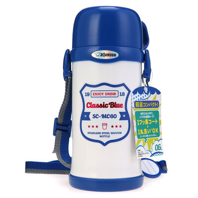 Like printing ZO JIRUSHI 600ml stainless steel vacuum insulation cold outdoor children travel water bottle water cup SC-MC60-WA blue
Like printing ZO JIRUSHI 600ml stainless steel vacuum insulation cold outdoor children travel water bottle water cup SC-MC60-WA blue
