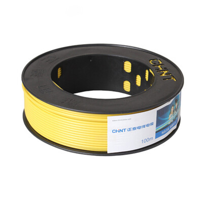 Zhengtai CHNT wire&cable 4 square yellow 100 meters single copper lighting power cord
Zhengtai CHNT wire&cable 4 square yellow 100 meters single copper lighting power cord