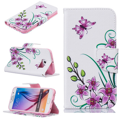 Pink butterfly Design PU Leather Flip Cover Wallet Card Holder Case for SAMSUNG GALAXY S6
Pink butterfly Design PU Leather Flip Cover Wallet Card Holder Case for SAMSUNG GALAXY S6