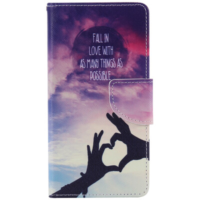 Hands Love Design PU Leather Flip Cover Wallet Card Holder Case for SONY X Performance
Hands Love Design PU Leather Flip Cover Wallet Card Holder Case for SONY X Performance