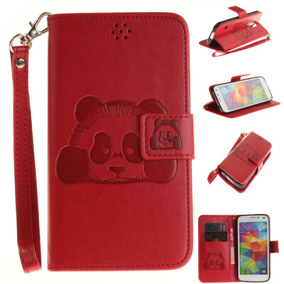 Red Panda Style Embossing Classic Flip Cover with Stand Function and Credit Card Slot for SAMSUNG GALAXY S5
Red Panda Style Embossing Classic Flip Cover with Stand Function and Credit Card Slot for SAMSUNG GALAXY S5
