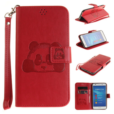 Red Panda Style Embossing Classic Flip Cover with Stand Function and Credit Card Slot for HUAWEI Y6 II/honor 5A
Red Panda Style Embossing Classic Flip Cover with Stand Function and Credit Card Slot for HUAWEI Y6 II/honor 5A