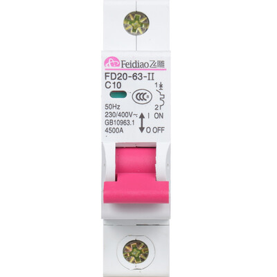 Feidiao (feidiao) air switch home small circuit breaker / open 1P single stage 32a power empty 1P -C32
Feidiao (feidiao) air switch home small circuit breaker / open 1P single stage 32a power empty 1P -C32