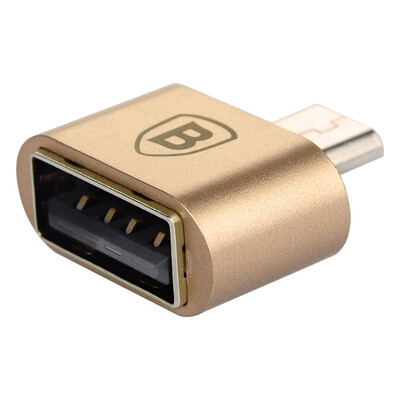 (Baseus) USB2.0 A mother to Micro USB turn adapter OTG adapter data cable for U disk mouse keyboard game handle soil ho gold
(Baseus) USB2.0 A mother to Micro USB turn adapter OTG adapter data cable for U disk mouse keyboard game handle soil ho gold