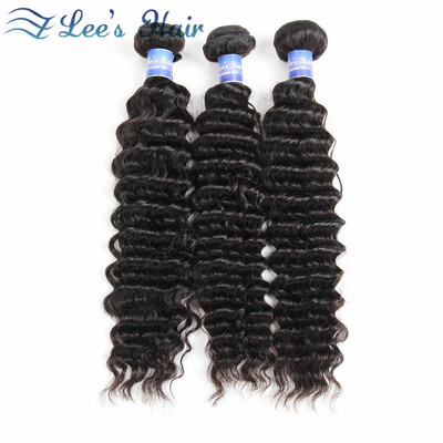 ELee's hair Products 7A Brazilian Virgin Hair Deep Wave 3 Bundles Afro Curly Human Hair Extensions Natural Black 300G/lot
ELee's hair Products 7A Brazilian Virgin Hair Deep Wave 3 Bundles Afro Curly Human Hair Extensions Natural Black 300G/lot
