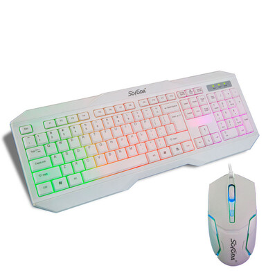 Luminous mouse&keyboard set GK350 colorful backlight keyboard&mouse light-emitting keyboard&mouse
Luminous mouse&keyboard set GK350 colorful backlight keyboard&mouse light-emitting keyboard&mouse